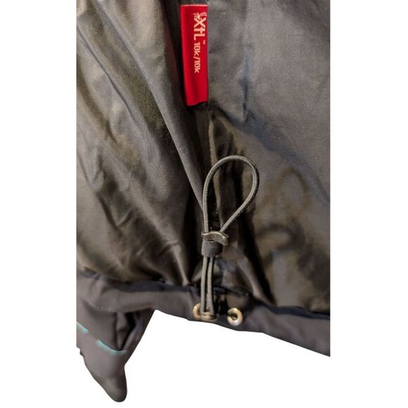 Spyder 10K Ladies Sz 6 Black Goose Down Quilted Puffer Ski & Snow Jacket Zip Up - Picture 8 of 12